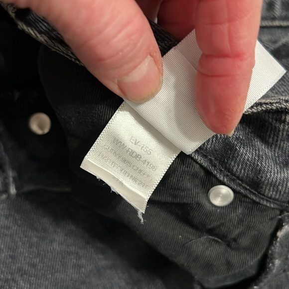 NWT Everlane The 90’s Curvy Cheeky Jeans in Washed Black Size 27 - Picture 12 of 16